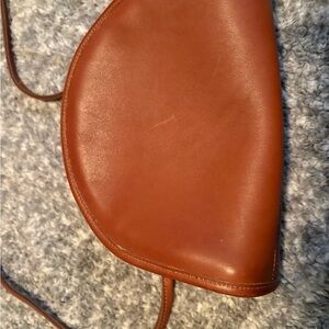 Coach Tan Leather Crossbody Bag